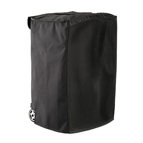 MUSIC STORE Voyager 12 Cover, Robuste Nylon Schutzhülle, Wasserabweisend, Stoß- und Kratzschutz, Transparente Rückseite, Klettverschluss-Klappen, Reißverschluss, Schwarz