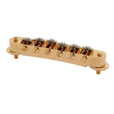 Göldo Tunamatic Roller Bridge 73,5mm, Gold HW05G - Gitarren Ersatzteil