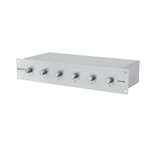 OMNITRONIC ELA 6S-Zonen LS-Regler 20W SIL | Stereo-Lautstärkeregler für 6 Zonen