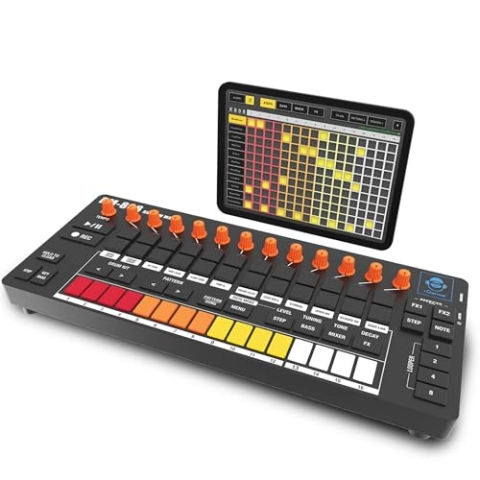 Idance Midi Keyboard Controller, Groove Box Piano Keyboard für das iPad