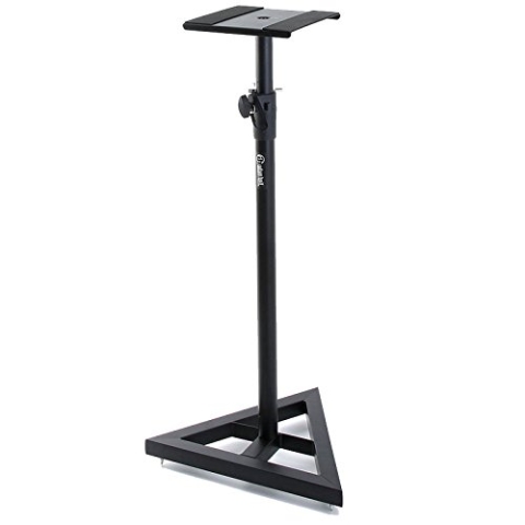 Unbekannt Hall Stands SKDB039 höhenverstellbarer Studio Monitor Ständer schwarz pulverbeschichtet