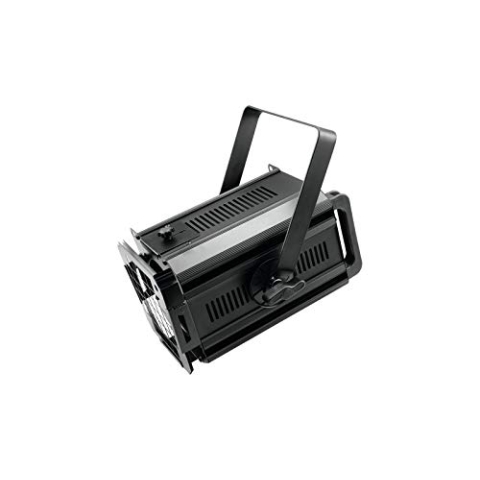 EUROLITE Theatre Spot 300/500 Fresnel schwarz | Theaterscheinwerfer für Halogenlampe mit 300 oder 500 Watt Leistung