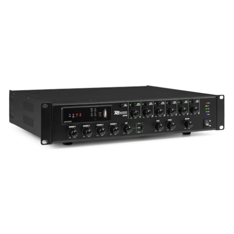 Power Dynamics PMP480 6-Zonen Verstärker - Internet und Bluetooth - 480 W