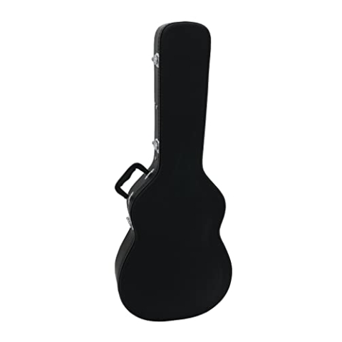 DIMAVERY Form-Case Western-Gitarre, schwarz | Case für Westerngitarre