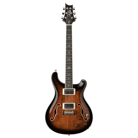 PRS SE Hollowbody II Piezo Orange Tiger Smokeburst - PRS E-Gitarre