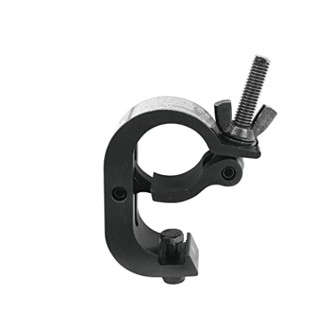 EUROLITE TH-200S Theaterhaken schwarz TÜV | PRO Montagehaken für 50-mm-Rohr, Maximallast WLL 400 kg