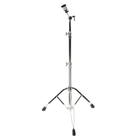 Fame CS9001, Professioneller Beckenständer, Doppelstrebig, Verchromt, Schnellverschluss, Druckmechanismus, Stufenlose Höhenverstellung, Robuste Konstruktion, Klappbare Beine, Breite Standfüße aus