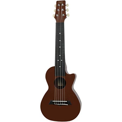 Korala PUG-40-DBR Guitarlele - Polycarbonat - Dunkel Braun