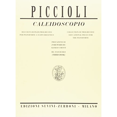 Giuseppe Piccioli-Caleidoscopio Vol. 3-Contemporary Music-SCORE