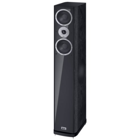Heco Music Style 800 160 W Schwarz Lautsprecher – Lautsprecher (3-Wege, mit Kabel, RCA, 160 W, 26 – 40.000 Hz, schwarz)