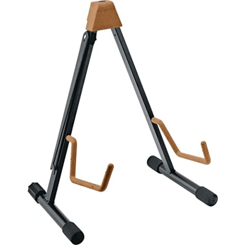 K&M 14130 Celloständer - schonende Gummi-Kork-Ummantelung - simples Klappscharnier - formschön, handlich und stabil