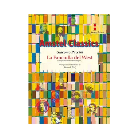 La Fanciulla del West - Blasorchester - Partitur
