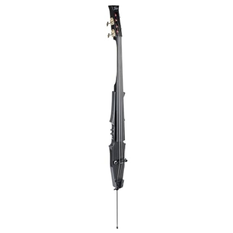 Fame UB-2 Elektrischer Kontrabass, Carbon, Transportabel, 3/4-Größe, mit Piezo Tonabnehmer System