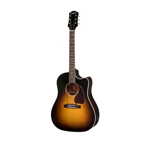 Epiphone J-45 EC Aged Vintage Sunburst - Westerngitarre