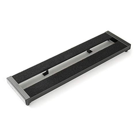 Fame Pedalboard Mini, Board aus pulverbeschichtetem Aluminium mit 2 Streben für 4 Effektpedale, Gigbag mit Zubehörfach, Spaceboard 50 S