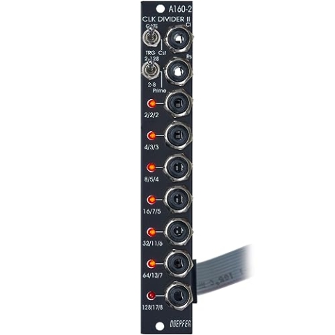 Doepfer A-160-2V Clock Divider II Vintage Edition - Clock Modular Synthesizer