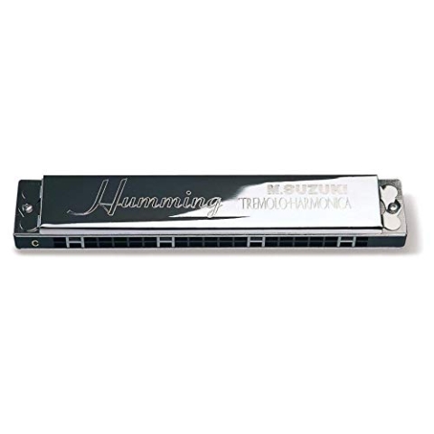 Suzuki 21-hole Tremolo Harmonica Humming SU-21HM - key of C#
