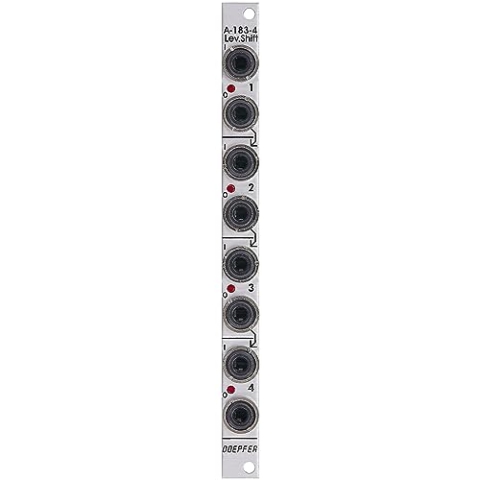 Doepfer A-183-4 Quad Level Shifter - Modular Synthesizer