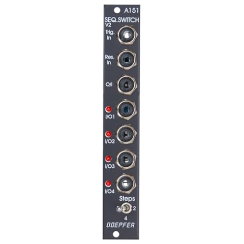 Doepfer A-151V Quad Sequential Switch Vintage Edition - Modular Synthesizer
