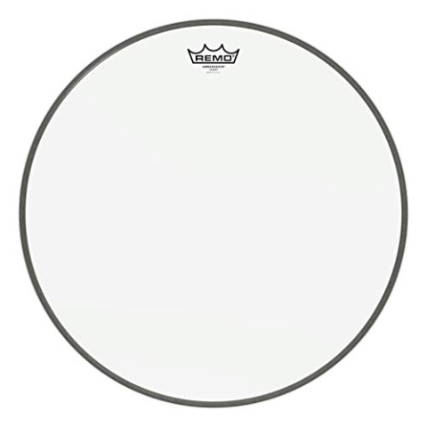 REMO Schlagzeugfell Drum Head, Ambassador transparent, clear, 18" Bass Drum, BR-1318-00