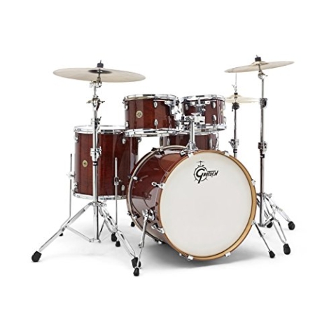 Gretsch Drums Schlagzeug-Set, Walnuss-Glasur (CM1-E825-WG)