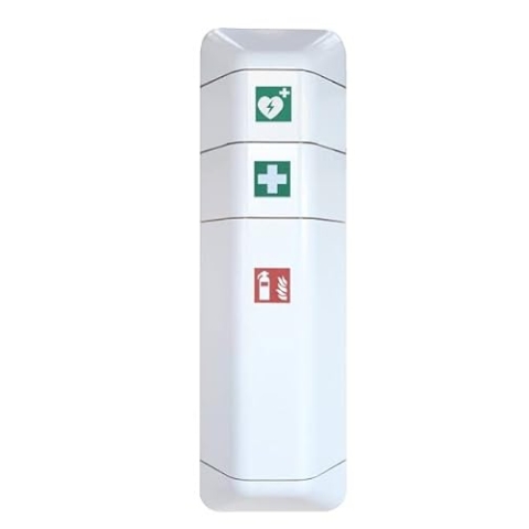 Eichner 9127-01109 Aufsatz für Notfall-Designschränke, Größe 200mm x 433mm x 225mm, Weiß