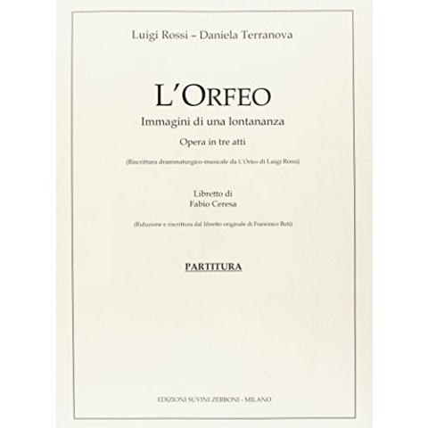 L. Rossi-L'Orfeo-Contemporary Music-SCORE