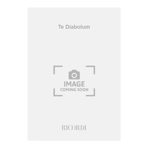 Te Diabolum - Klavier - Buch