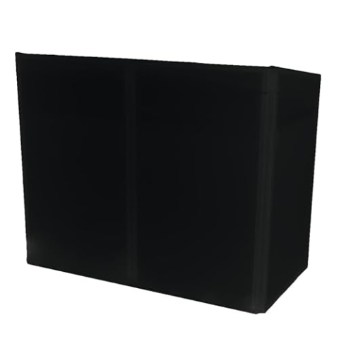 OMNITRONIC Wechselcover für Mobile DJ Stand schwarz | Ersatzstoffverkleidung