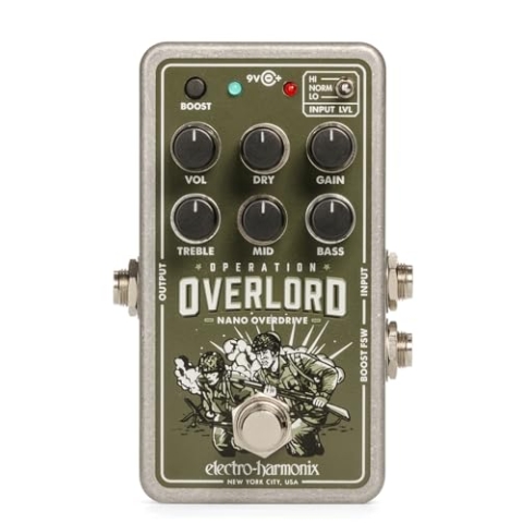 Electro Harmonix Nano Operation Overlord Allied Overdrive Pedal