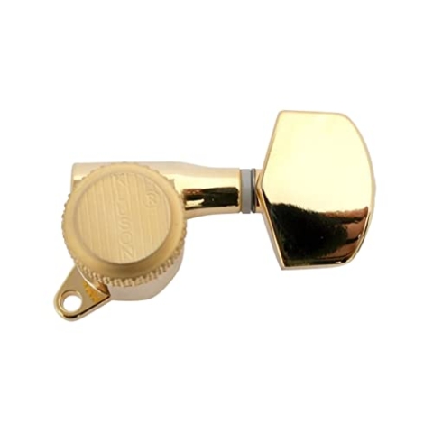 Kluson MBS33G Backlock Tuners 3+3 Gold - Gitarren Mechanik