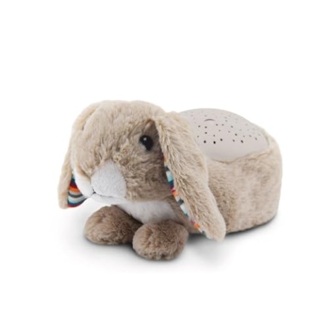 ZAZU Ruby The Rabbit Projector - Baby Light Projector with Soothing Melodien (Heartbeat Sound, Nature Sounds or Lounge Music) | Cry Sensor | Auto Shut Off | Washable