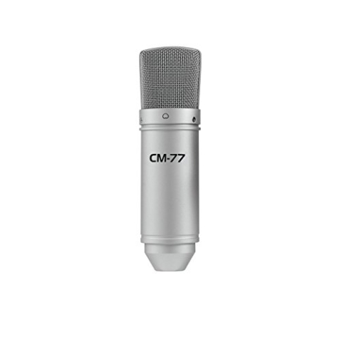 OMNITRONIC MIC CM-77 Kondensatormikrofon | Kondensatormikrofon für professionelle Studio- und Live-Einsätze