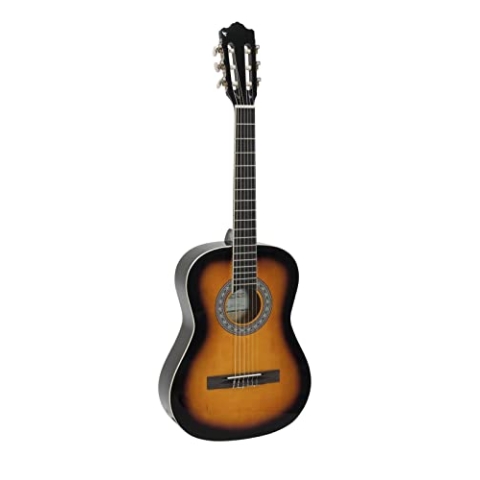 DIMAVERY AC-303 Klassikgitarre 3/4 sunburst | Klassische Gitarre 3/4
