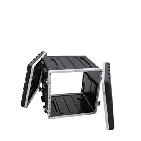 Roadinger 30106036 KR-19 DD Kunststoff-Rack (10HE) schwarz