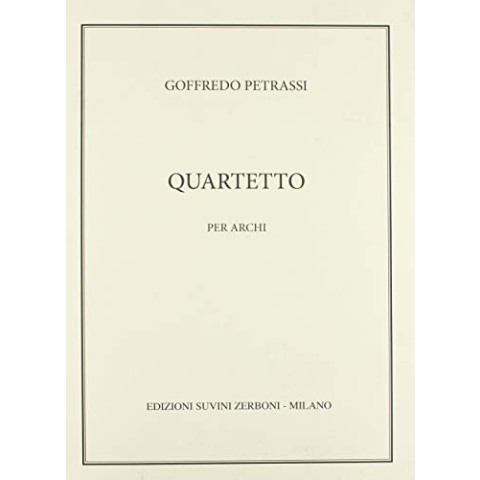 Goffredo Petrassi-Quartetto-Strings-SCORE