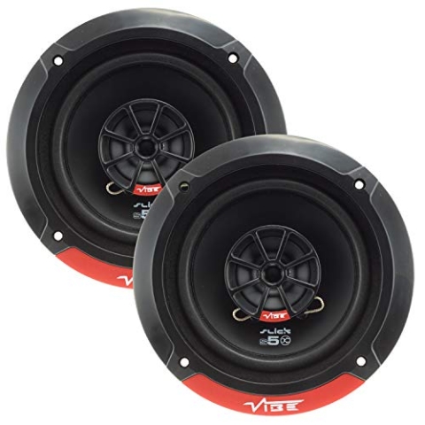 VIBE Audio Slick 5.25” Koaxiallautsprecher 70/210 W (RMS/MAX), 13,3 cm, SLICK5-V7, Schwarz