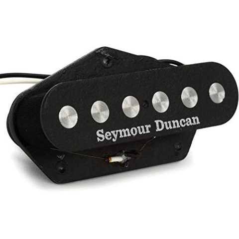 Seymour Duncan STL-3 Einzelreihe Viertelpfund-Telefonmikrofon für elektrische Gitarre Schwarz