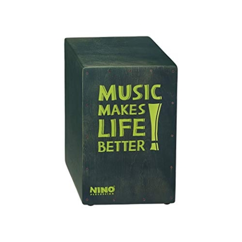 NINO Percussion Better Life Series Cajon - grau (NINO952GY)