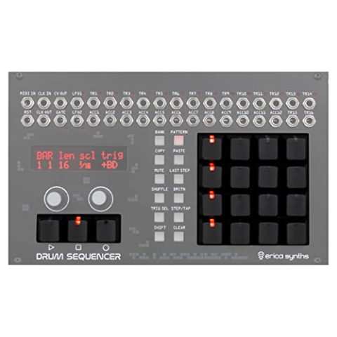 Erica Synths Black Key Set für Drum Sequenzer - Zubehör für Modular Synthesizers