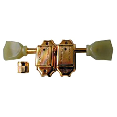 Kluson MC33G Vintage Tuners 3+3 Gold - Gitarren Mechanik