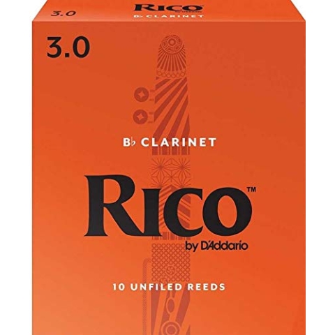 Rico Blätter für Klarinetten in Bb (10 Stück) 3 Stück