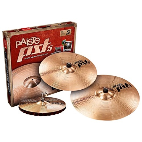 Paiste PST 5 Aktion Rock Set 14HH,16C, 20R Becken-Set