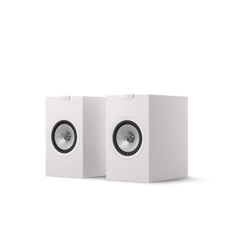 KEF Q1 Meta passiver HiFi-Regallautsprecher, Satin White | Musik | TV & Heimkino | Gaming | 2-Wege-Bassreflex | 13 cm Uni-Q-Treiber mit MAT