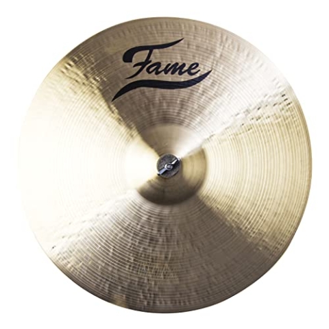Fame Masters B20, Medium Ride 20", Handgehämmertes Ride Cymbal, B20 Bronze, Traditional Finish, Ausgewogener Dunkler Sound, Professionelle Qualität, Studio und Live Performance Ideal"