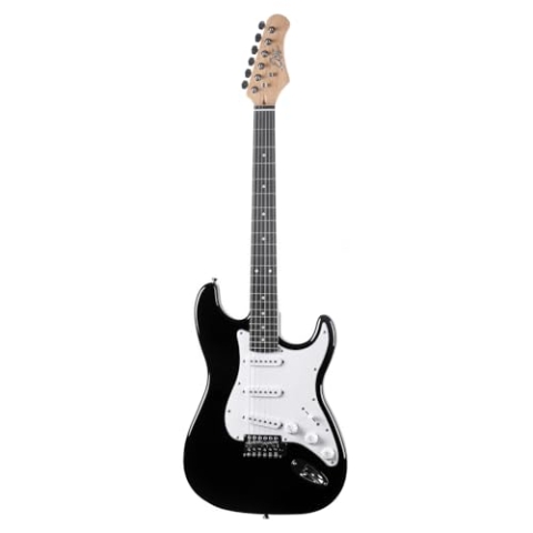 Eko Guitars GEE ST100-BLK E-Gitarre schwarz