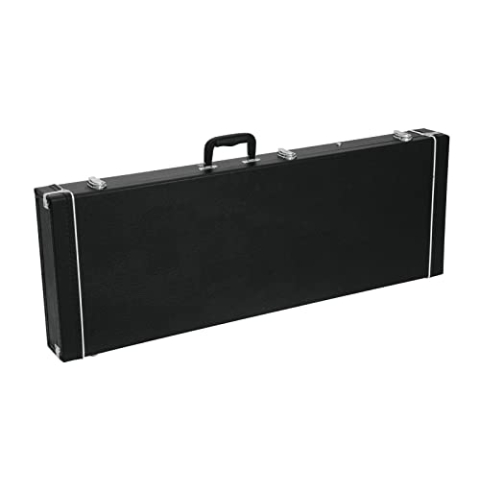 DIMAVERY Holz-Case f. E-Bass, rechteck | E-Bass-Case, rechteckig