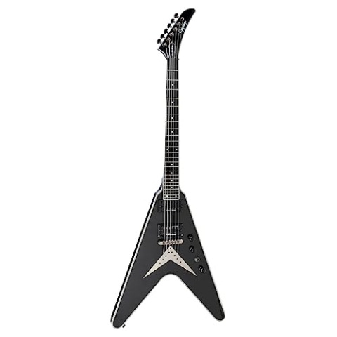 Epiphone Dave Mustaine Flying V Custom Black Metallic B-Stock/Demo - E-Gitarre