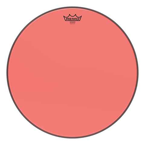 Remo Emperor Colortone Red Drum Head, 18"