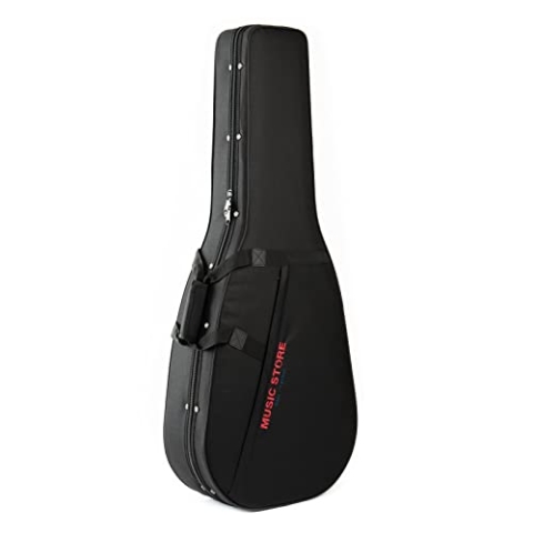 Fame Softcase Westerngitarre Koffer, Wetterfest, Leichtgewicht 1.8kg, Polsterung, Rucksackgarnitur, Inklusive Zubehörfach, Ideal für sicheren Transport und Aufbewahrung